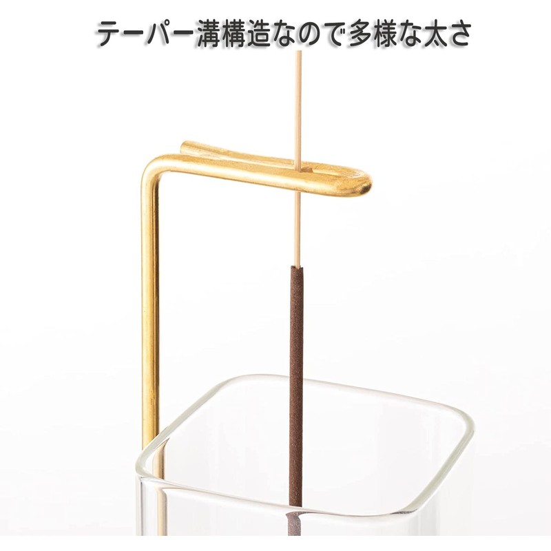 MINGYI Stylish Incense Holder Glass Incense Holder Ash Spill Proof