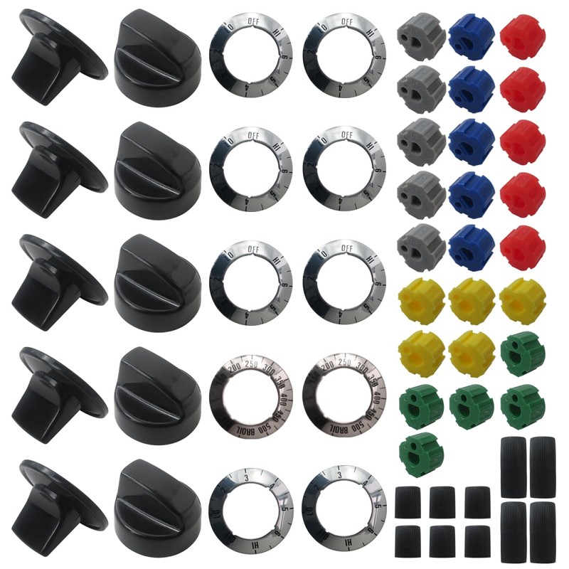 2025 New Electric Range Burner Knob Kit K-N002 R-KE Electric