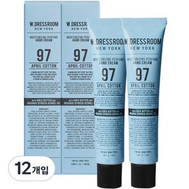 W Dressroom Perfume Hand Cream 97, 50ml, 12 ea / 더블유드레스룸 퍼퓸 핸드크림 97, 50ml, 12개