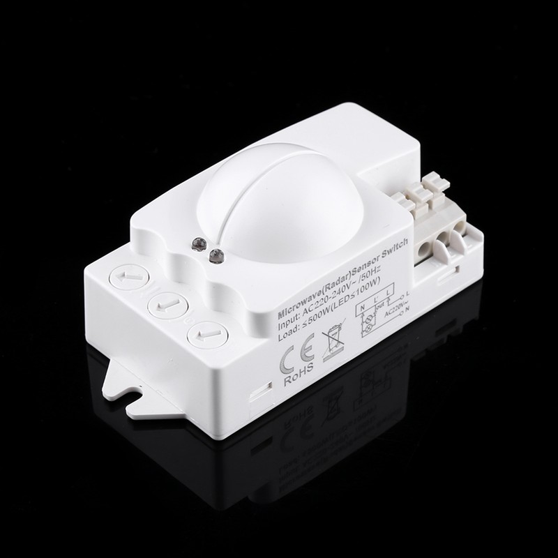 1pc 360 Degree 500W Radar Motion Detector Smart Microwave Sensor