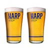 Harp Irish Lager Beer Signature Glass Imperial 20oz Pint 2 Glass Set