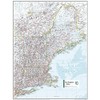 National Geographic Maps: New England U.S.A Wall Map - 31