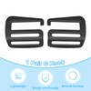 PATIKIL G Hook Webbing Slide Buckles 20mm, 1 Pair Metal