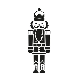 Viva Decor A4 Universal Nutcracker Stencil