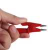 AEDIKO 10pcs Full Insulated Alligator Clips Crocodile Clips with 4