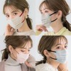 cicibella マスク 不織布 敏感肌 マスク 小さめ バイカラー 立体 レディース 肌に優しい