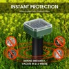 8 Pack Mole Repellent Solar Powered, Gopher Repellent Ultrasonic Groundhog