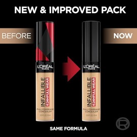 L'Oreal Paris - Corrector De Uso Completo Cosmetics Infallible, Ámbar, 0.33 Onzas Líquidas
