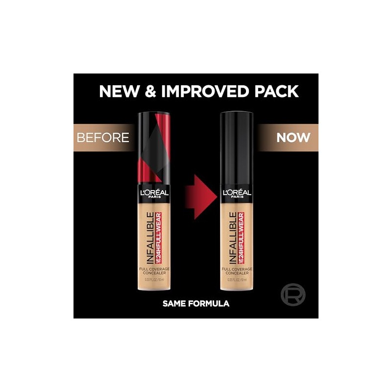 L'Oreal Paris - Corrector De Uso Completo Cosmetics Infallible, Ámbar,