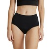 Scarlet Period-Proof High Waisted Seamfree LightMod Black, L