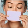 Baluue 1set Practical Oil Absorbing Papers Blotting Sheets for Makeup