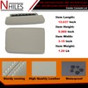 NHILES Center Console Cover Fit for 2007-2017 Chevy Traverse |