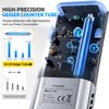 FNIRSI GC-03 Geiger Counter EMF Detector, 3-in-1 Nuclear Radiation Detector