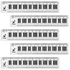 BAYTORY 5 Pcs Transparent Plastic Ruler 15cm, Small Rulers, Acrylic
