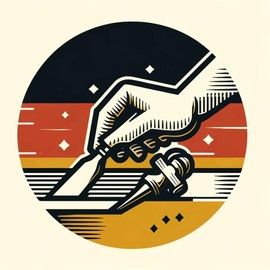 Fritz Cox Ahornholzkreuz | mit Messingöse | dezentes Holzkreuz | in Deutschland hergestellt | mit Einfräsung | 17 cm