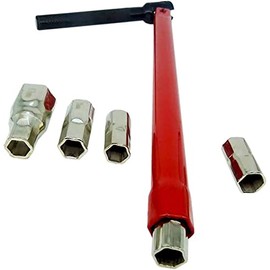 Auto-plaza 8-13mm Wrench Socket Plumber Back Nut Kit Tap Installation Tool Bathroom Faucet