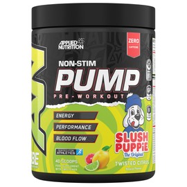 Applied Nutrition ABE Pump Pre Workout - All Black Everything Stim Free Pump Pre Workout Powder | Pump, Energy & Strength with Citrulline, Creatine, Beta-Alanine (500g - 40 Servings) (Twisted Citrus)