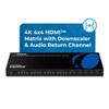 OREI 4x4 4K HDMI Matrix Switcher Splitter, (4-Input, 4-Output) Switch