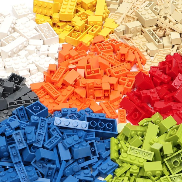 Lekebaby 500 Pieces Classic Building Blocks Creative Bulk Building Bricks