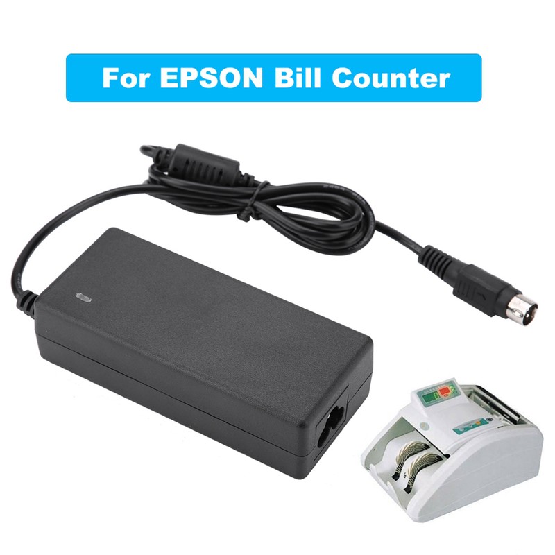 72W 24V3A 3pin Bill Counter AC DC Adapter Over Heat