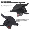 LeBycle 3x7 21 Mountain Bike Shifter Left 3 Speed Front