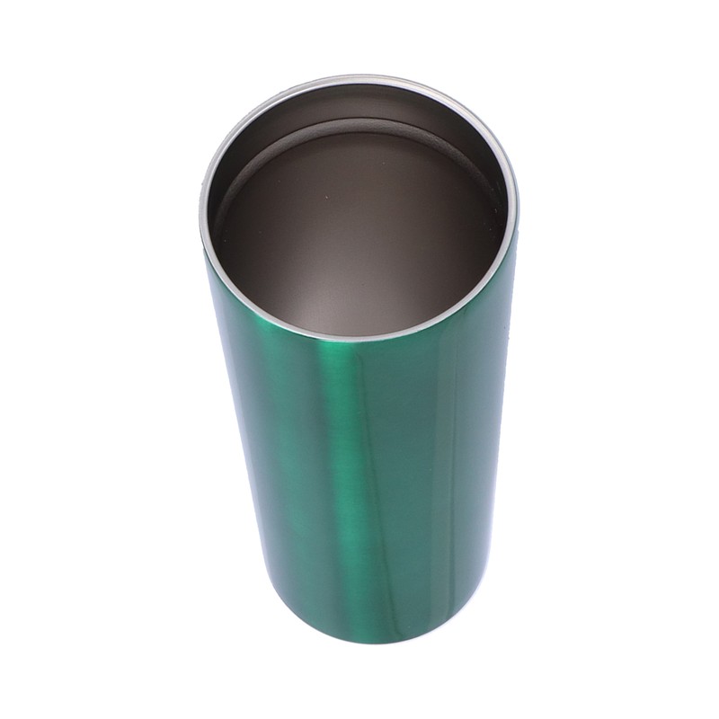 2‑Layer Green Insulation Bottle Stainless Steel Vacuum Bottle for Travel
