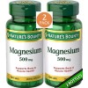 Nature’s Bounty 2 Pack High-potency Magnesium 500 mg 200 Tablets