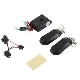 Electric Scooter Anti Theft Device, One Touch Start Universal Multifunction Electric Scooter Alarm System for Electric Scooter