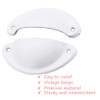 Ruidee 12 Picecs Shell Cup Handles Vintage Half Moon Drawer