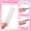 2-in-1 Cuticle Sticks, Stainless Steel Cuticle Pusher Tool with 10