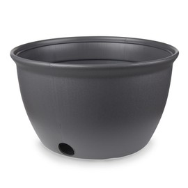 Mighty Tuff Decorative Garden Hose Storage Pot, Durable Holder, Stylish Hose Storage for 100 Foot Standard Hose or 300 Foot Retractable Hose