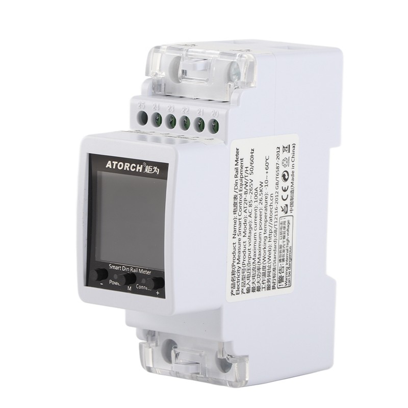 Wifi Electricity Meter for Tuya Single Phase 3 Electric Tariff