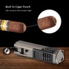 Visol Capitan Butane Torch Lighter Quad Flame Refillable Gas Lighter,