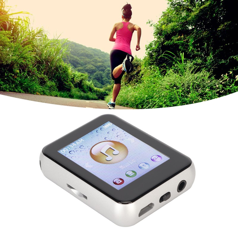 MP3 Bluetooth Player HiFi Lossless 1.8 Inch Touch Screen Support