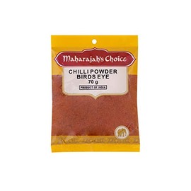 Maharajah's Choice Birds Eye Chilli Powder, 10 x 70 g
