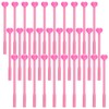 jiebor 30Pcs Pink Heart Gel Ink Pens Valentines Day Cute