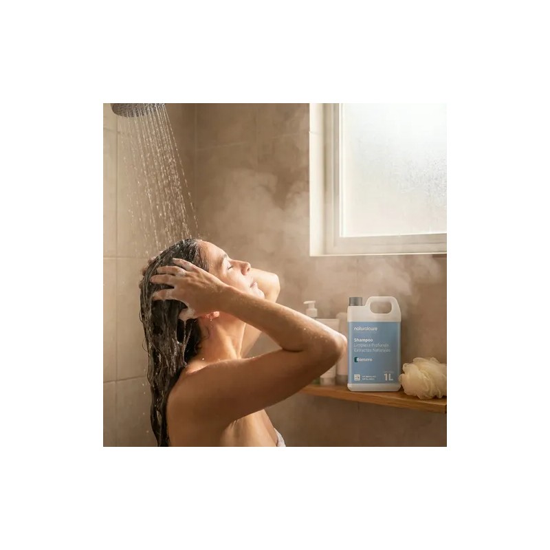 Shampoo De Limpieza Profunda Con Romero Y Keratina 1 L
