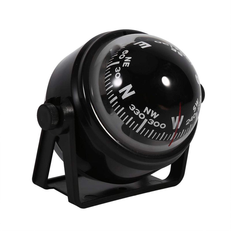Qiilu Multi-Purpose Sea Marine Bracket Compass Voyager Exterior Fits Boat