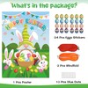 Easter Games for Kids-Pin The Egg Stickers on The Bunny