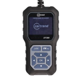 cartrend OBD Scanner DT300, Auto Diagnosegerät, Auslesegerät mit TFT-Farbdisplay, umfassende Fehlerdiagnose, unterstützt alle OBD-II kompatiblen Fahrzeuge, Live-Daten und Sensormonitoring, 1 Stück
