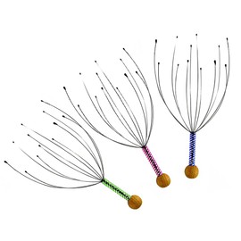 Ultnice Head Massager 3 Pieces Relaxation Massager for Head Shoulder Back