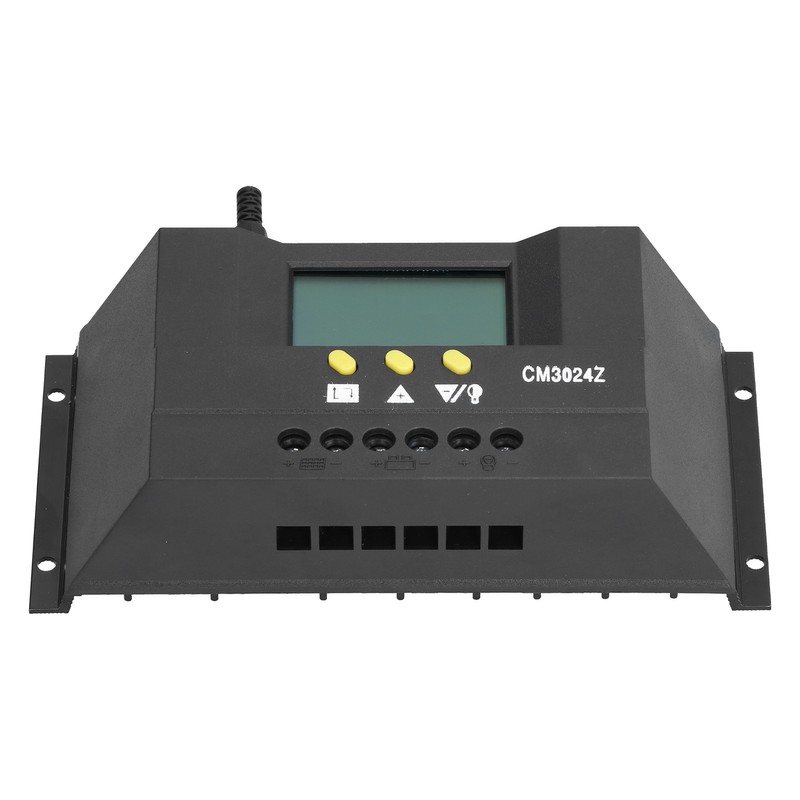 CM3024Z 30A Solar Charge Controller LCD PWM Charge Controller Photovoltaic
