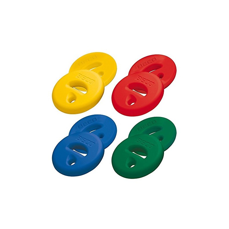 BECO AquaDisc Aqua Aerobics Aid (Pair)-Blue