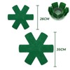 ZWWOGE Pan Protector, Green Pan Protector, Pack of 12, Pot