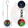 VEWOGIFT Solar Hanging Lanterns Outdoor Waterproof