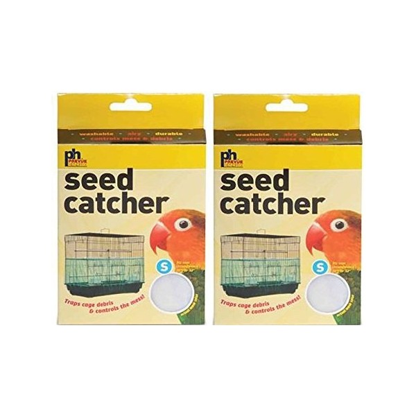 Prevue Hendryx (2 Pack) Seed Catcher, Small