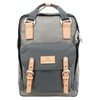 Doughnut Macaroon Euro 16 Backpack 38 cm Grey x Dark