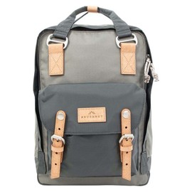 Doughnut Macaroon Euro 16 Backpack 38 cm Grey x Dark Grey, Grey X Dark Grey