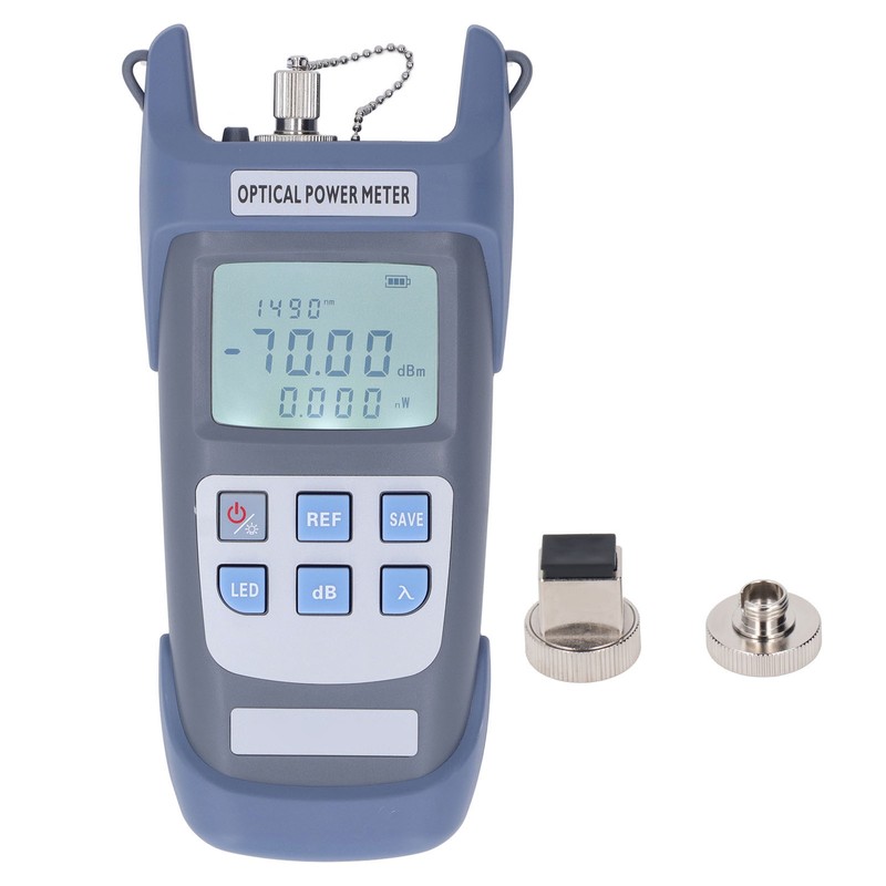 Optical Power Meter ABS Housing Auto Power Off 7 Test