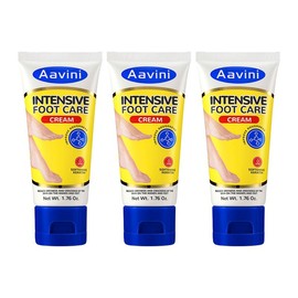 Aavini Intense Foot Cream - Repairs Cracked Skin, Antibacterial and Deodorizing, Removes and Softens Calluses, For All Skin Types, Moisturizing Foot Lotion:_3pcs